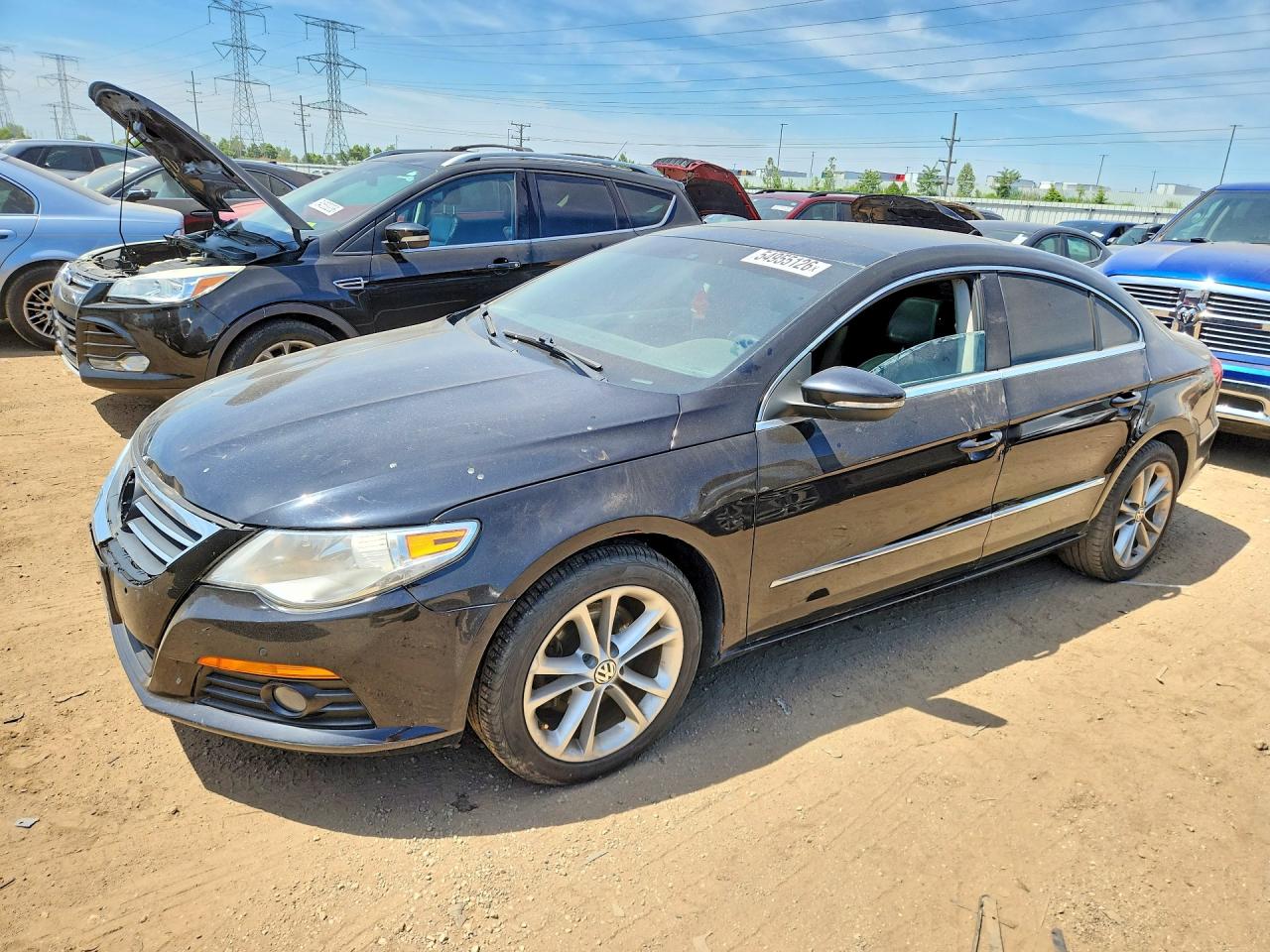2009 Volkswagen CC Luxury, VIN WVWHL73C89E557263 — Front end