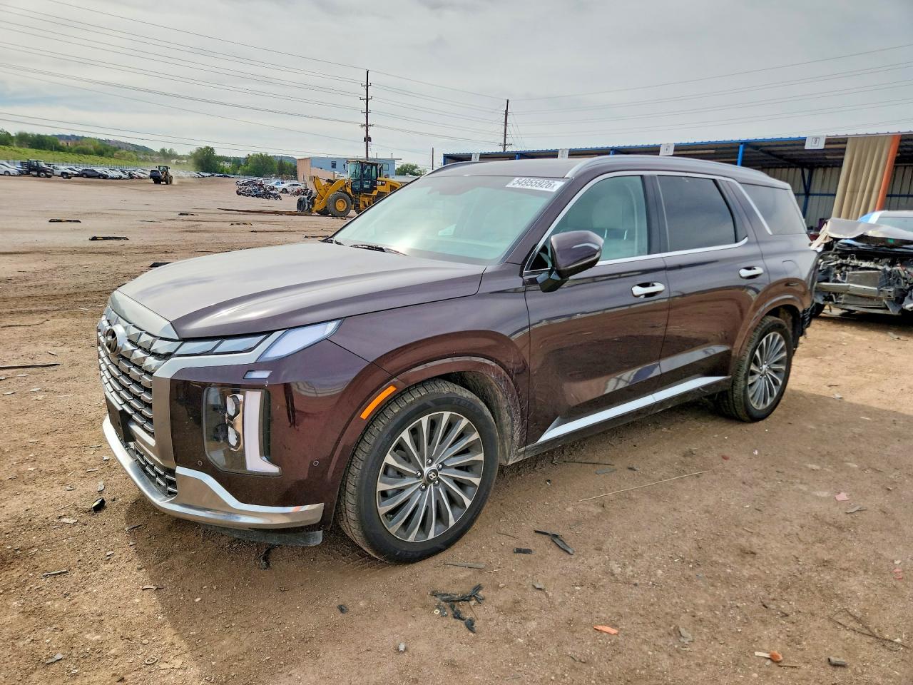 2024 Hyundai Palisade Calligraphy, VIN KM8R7DGE4RU708149 — Rear end