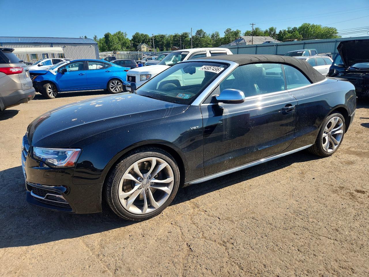 2017 Audi S5, VIN WAUC4AFH9HN000725 — Зад