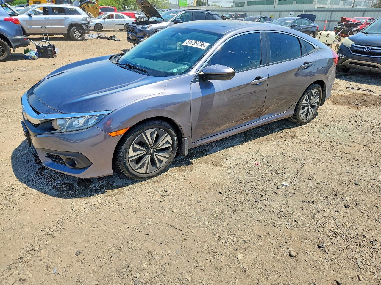 2016 Honda Civic EX-T, VIN 19XFC1F30GE035759 — Vandalism