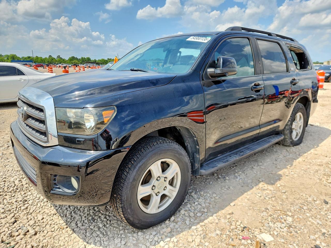 2011 Toyota Sequoia SR5, VIN 5TDZY5G14BS035331 — Rear end