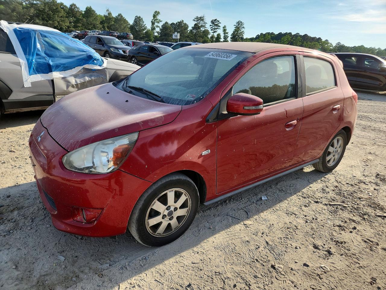 2015 Mitsubishi Mirage ES, VIN ML32A4HJ8FH052340 — Minor dents and scratches