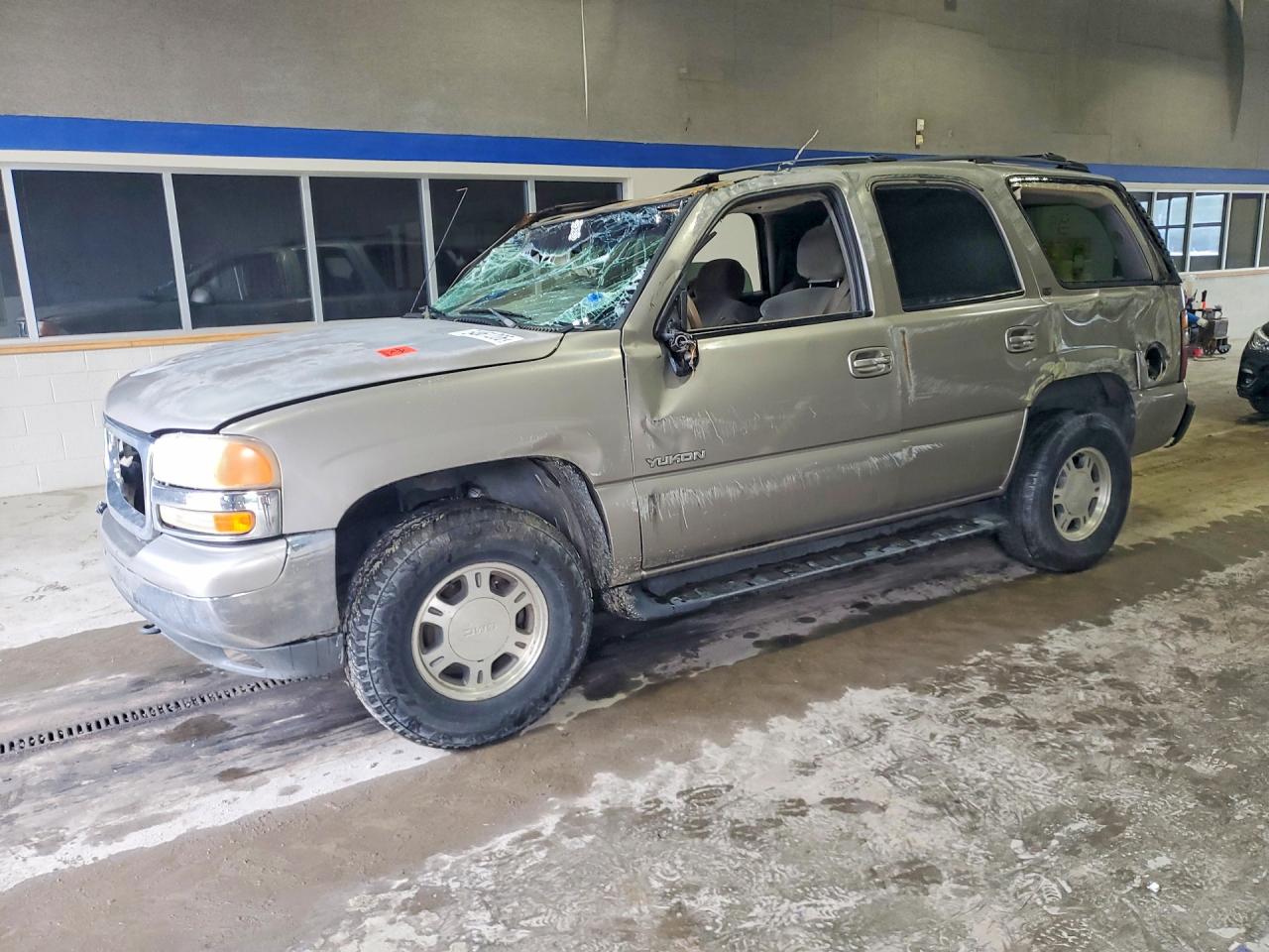 2001 GMC Yukon SLE, VIN 1GKEC13V91J189273 — Опрокидывание