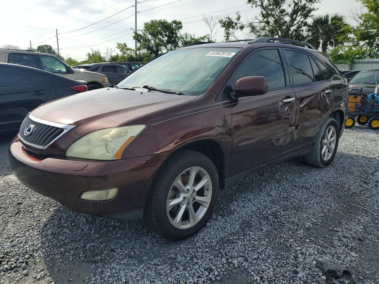 2009 Lexus RX 350, VIN JTJGK31U699852502 — Side