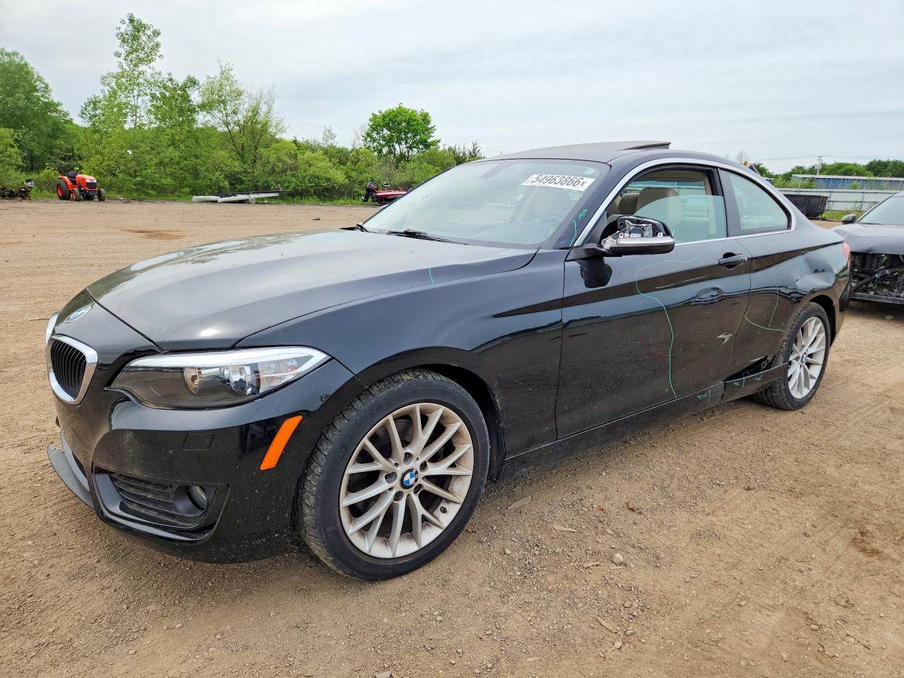 2015 BMW 2 Series 228i xDrive, VIN WBA1F7C5XFVX95960 — Front end
