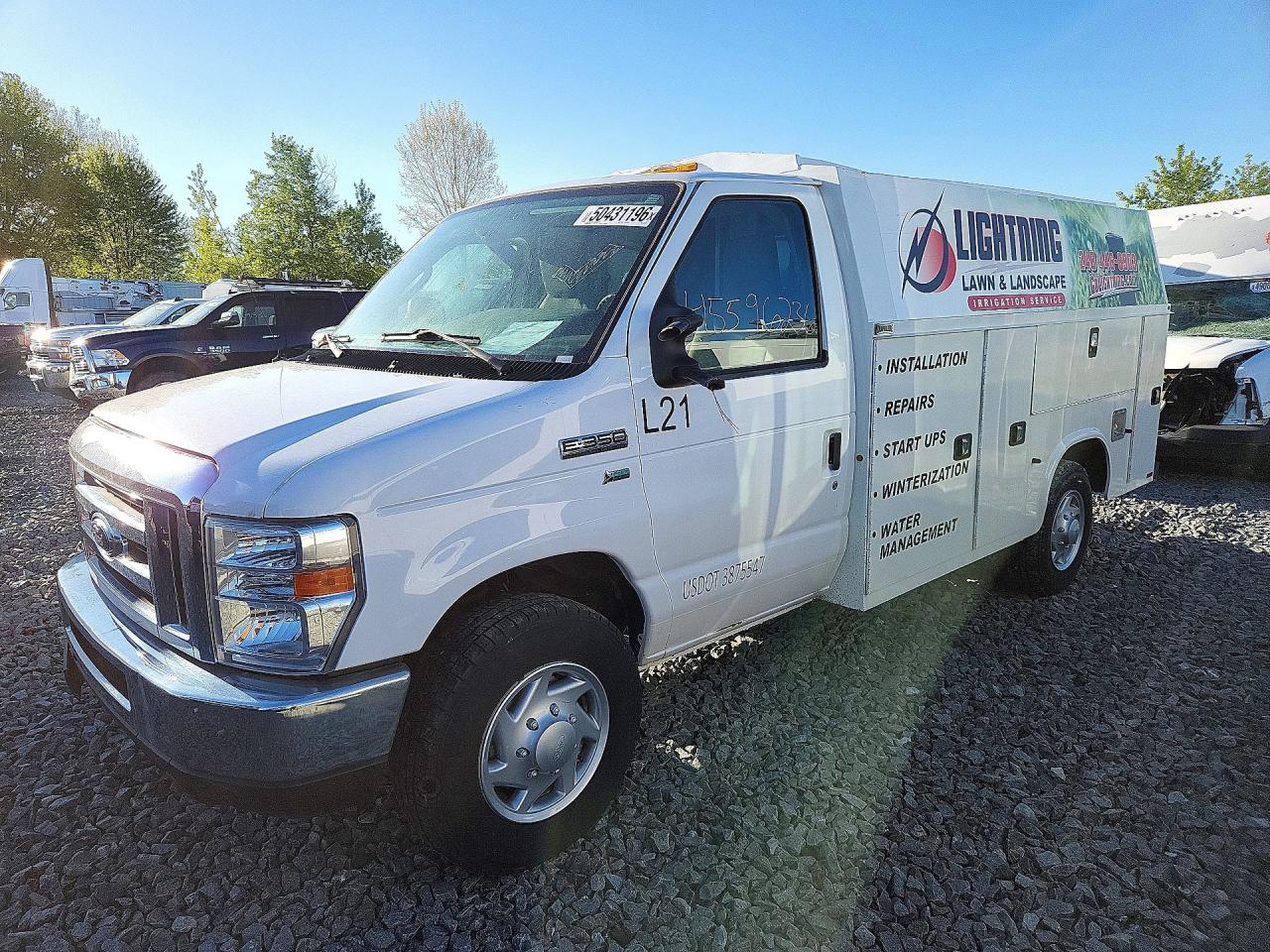 2018 Ford E-Series Commercial, VIN 1FDWE3F63JDC30307 — Rollover