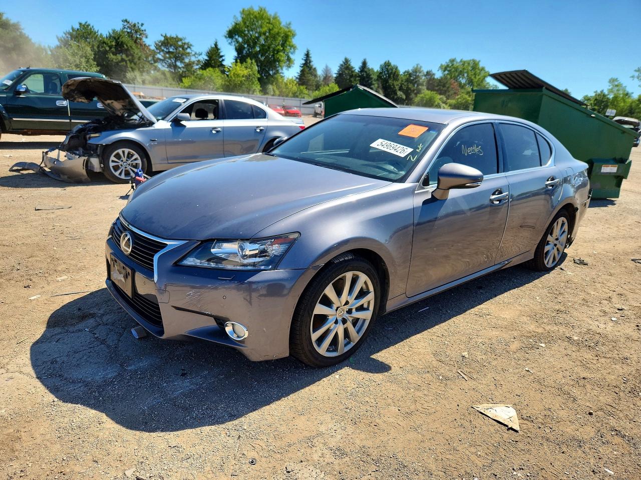 2014 Lexus GS 350, VIN JTHCE1BL6E5027966 — Rear end