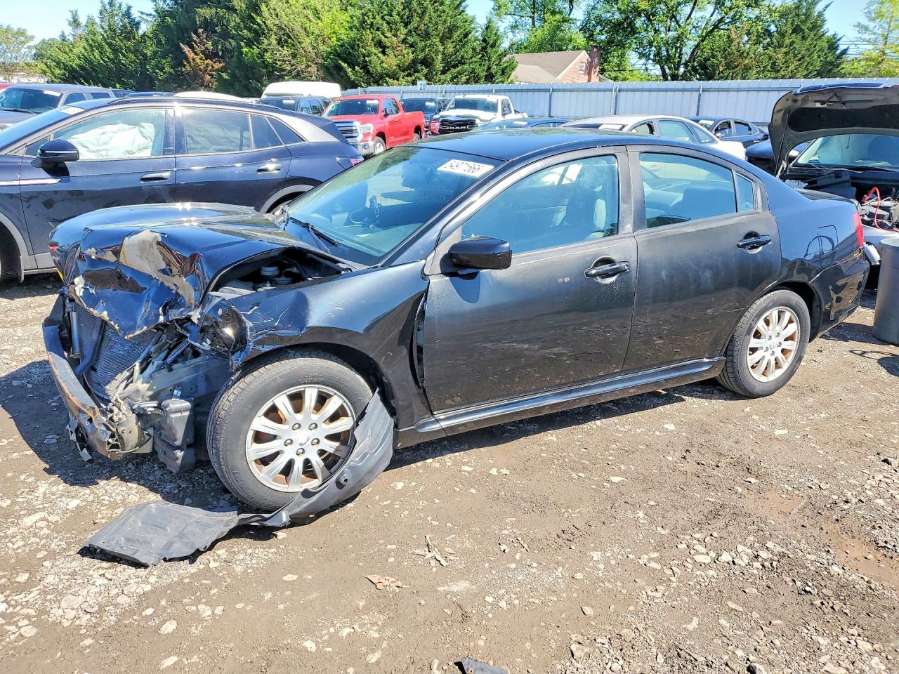 2010 Mitsubishi Galant FE, VIN 4A32B2FF6AE003299 — Front end