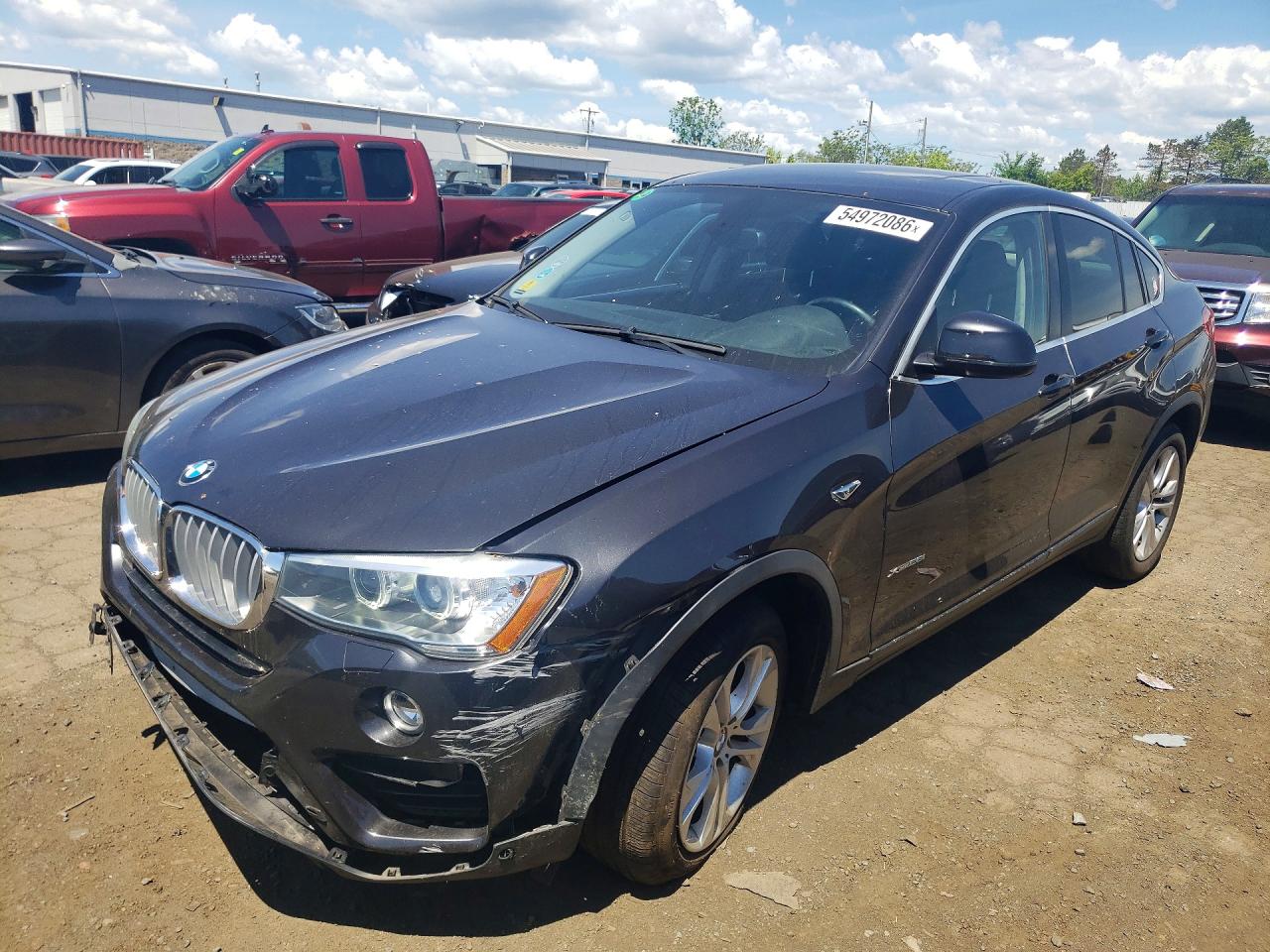 2016 BMW X4 xDrive28i, VIN 5UXXW3C53G0R19523 — Перед
