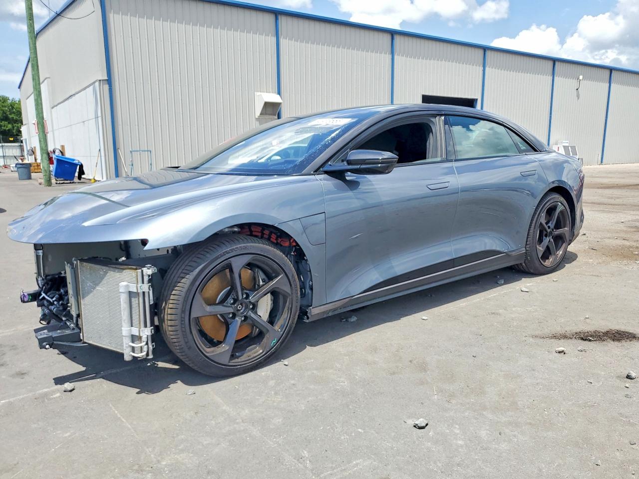 2026 Lucid Air Grand Touring, VIN 50EA1GBA4TA005311 — Front end