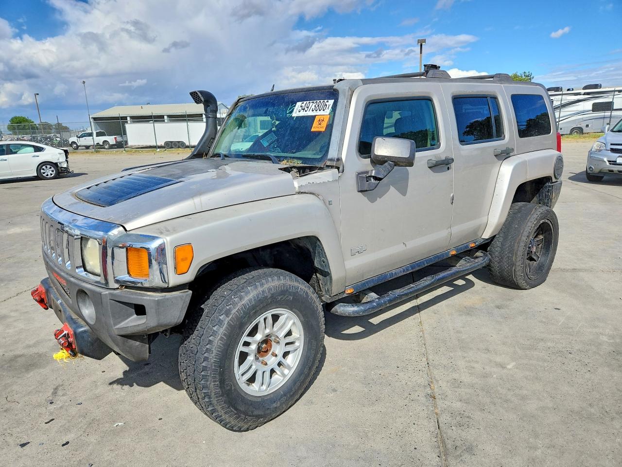 2009 Hummer H3 SUV, VIN 5GTEN13E598118296 — Minor dents and scratches