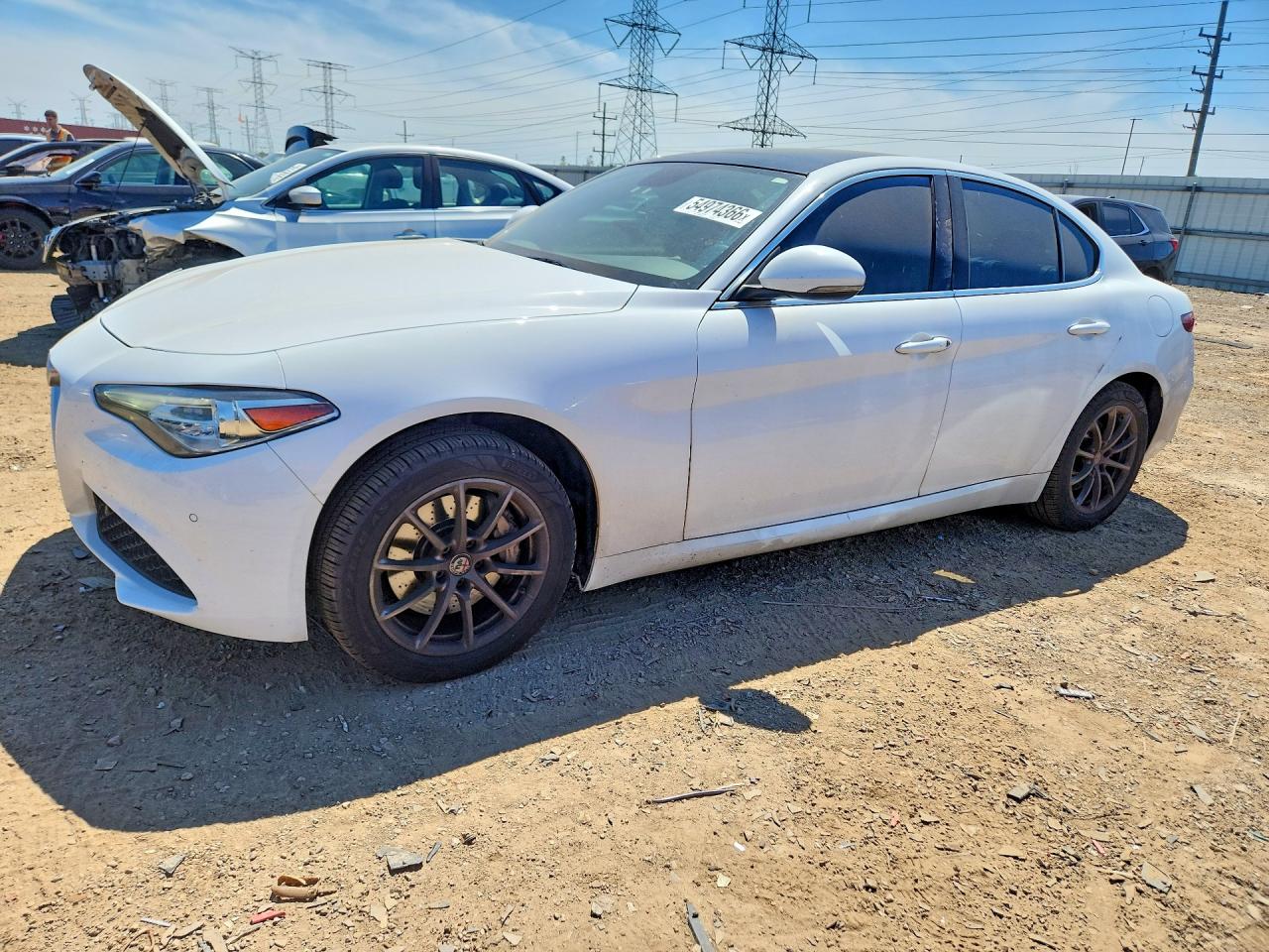 2019 Alfa Romeo Giulia, VIN ZARFANAN0K7600368 — Фото с аукциона 1 of 4