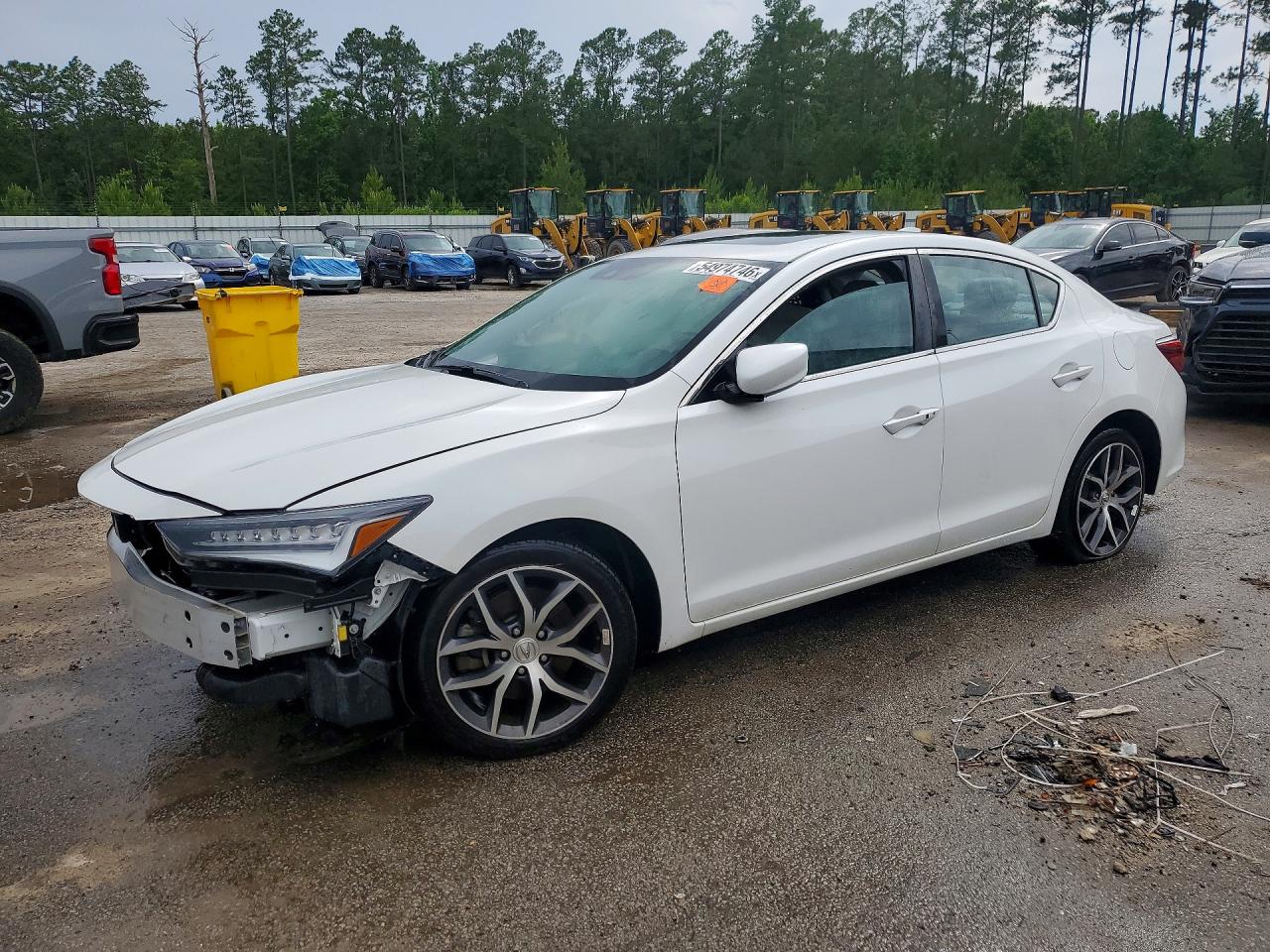 2020 Acura ILX Premium, VIN 19UDE2F7XLA012918 — Front end