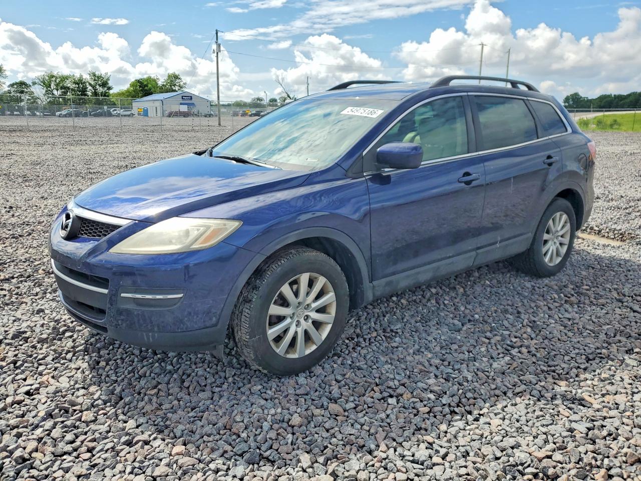 2007 Mazda CX-9 Grand Touring, VIN JM3TB38Y970104409 — Rear end