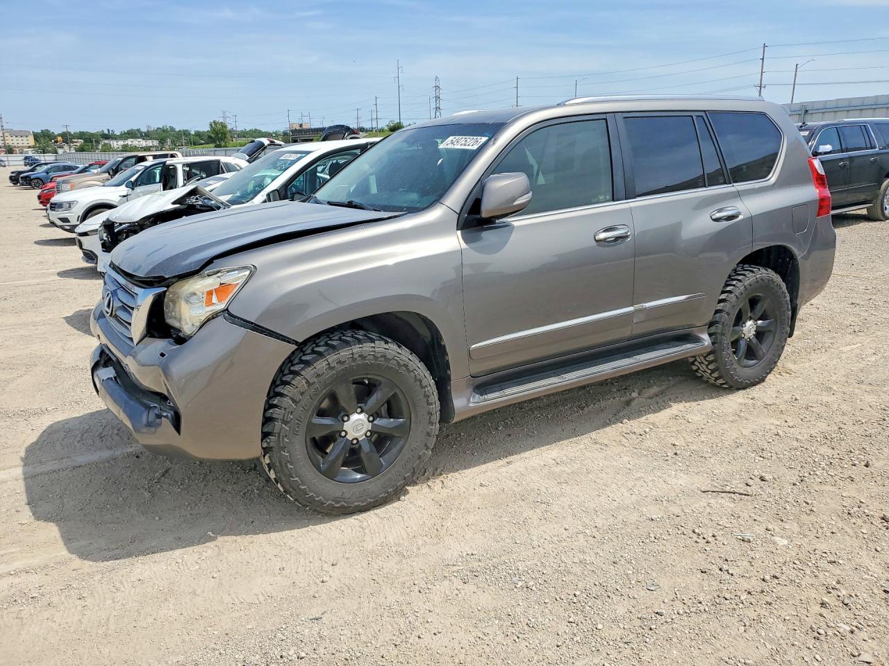 2010 Lexus GX 460 Premium, VIN JTJJM7FX1A5004565 — Front end
