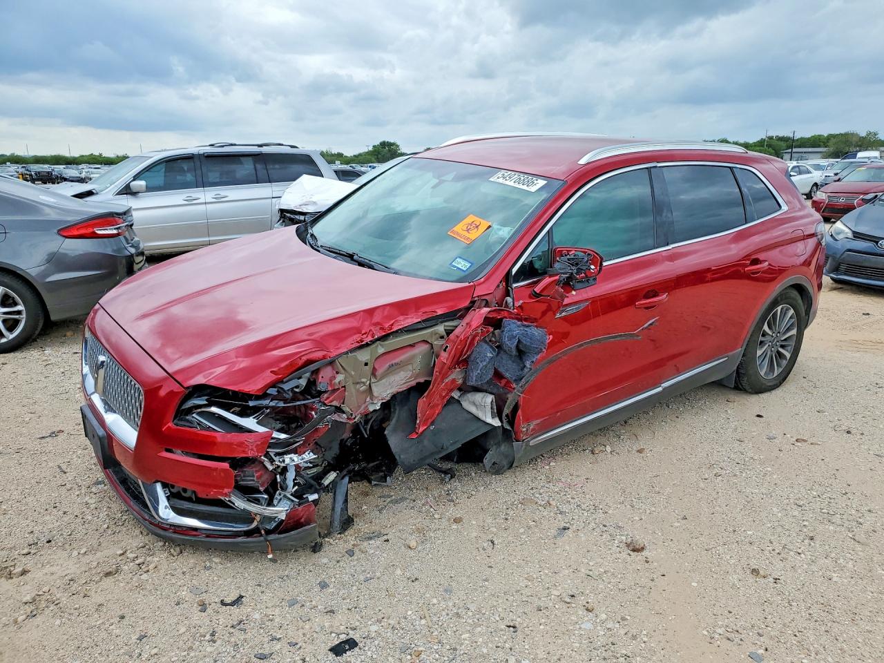 2020 Lincoln Nautilus Standard, VIN 2LMPJ6J90LBL21356 — Undercarriage