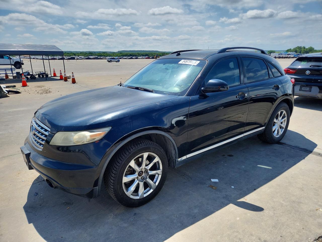 2008 Infiniti FX, VIN JNRAS08WX8X209076 — Hail