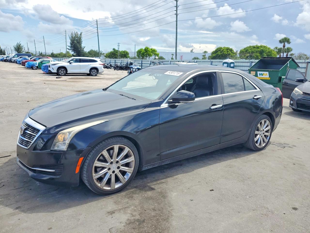 2016 Cadillac ATS Luxury Collection AWD, VIN 1G6AH5RXXG0179512 — Prior damage history