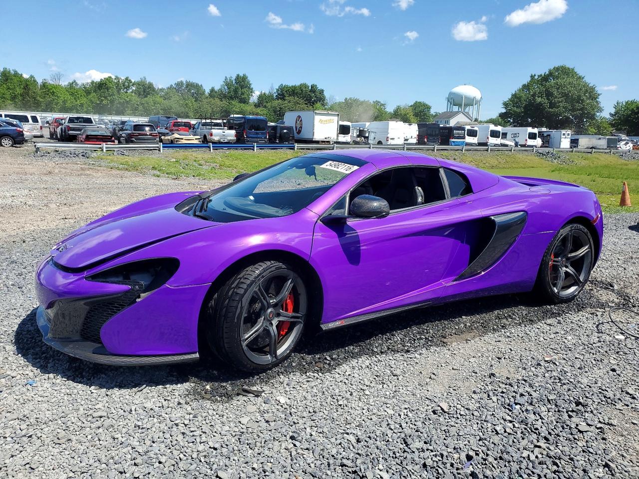 2016 McLaren 650S, VIN SBM11FAA8GW005912 — Vandalism
