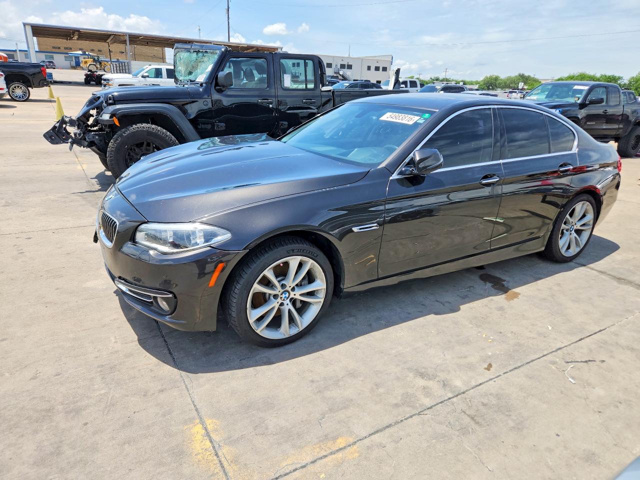2014 BMW 5 Series 535i, VIN WBA5B1C50ED477621 — Front end