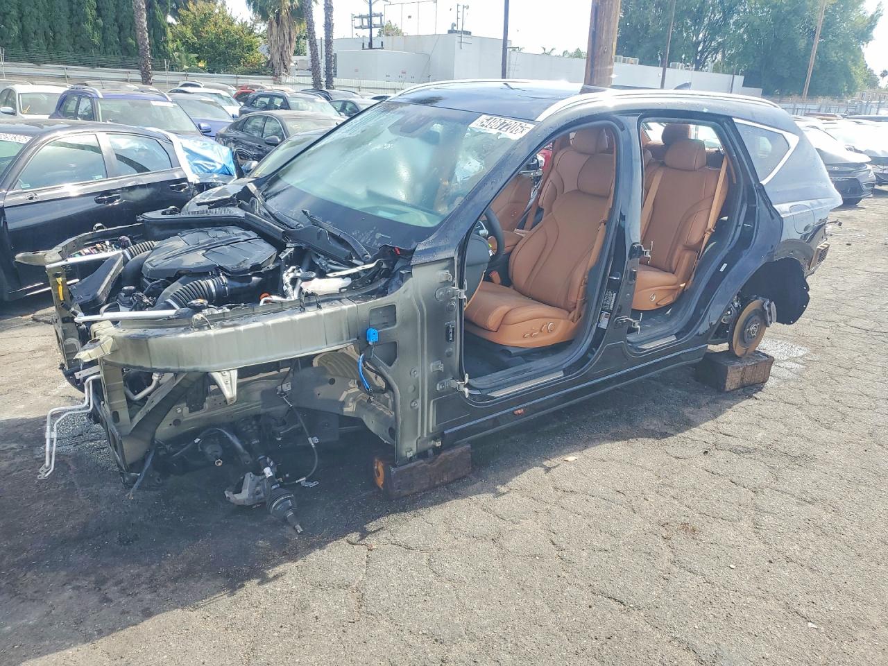 2025 Genesis GV80 Advanced, VIN KMUHDESC8SU262465 — Stripped