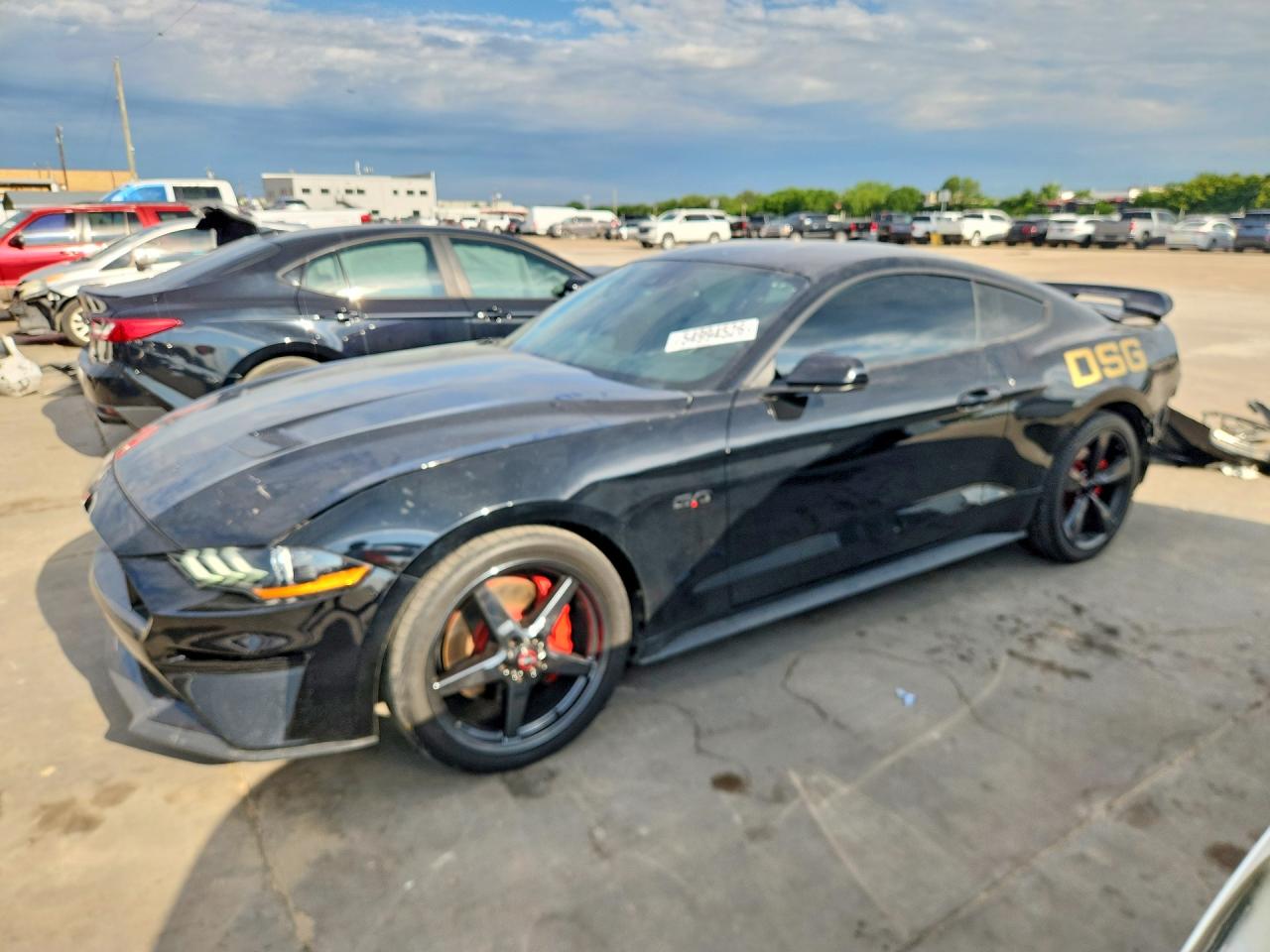 2021 Ford Mustang GT, VIN 1FA6P8CF3M5154009 — Rear end