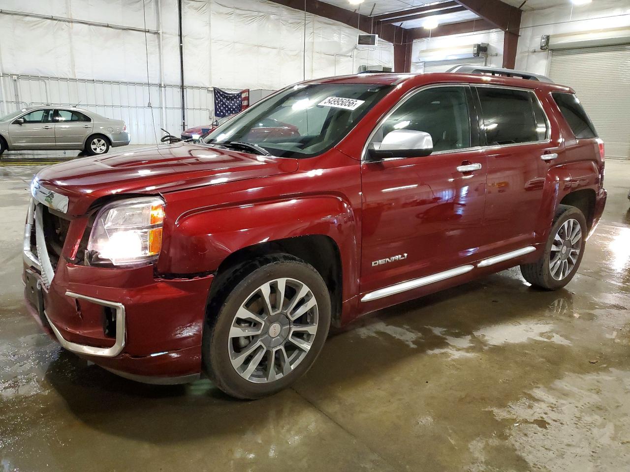 2016 GMC Terrain Denali, VIN 2GKFLVE39G6249064 — Front end
