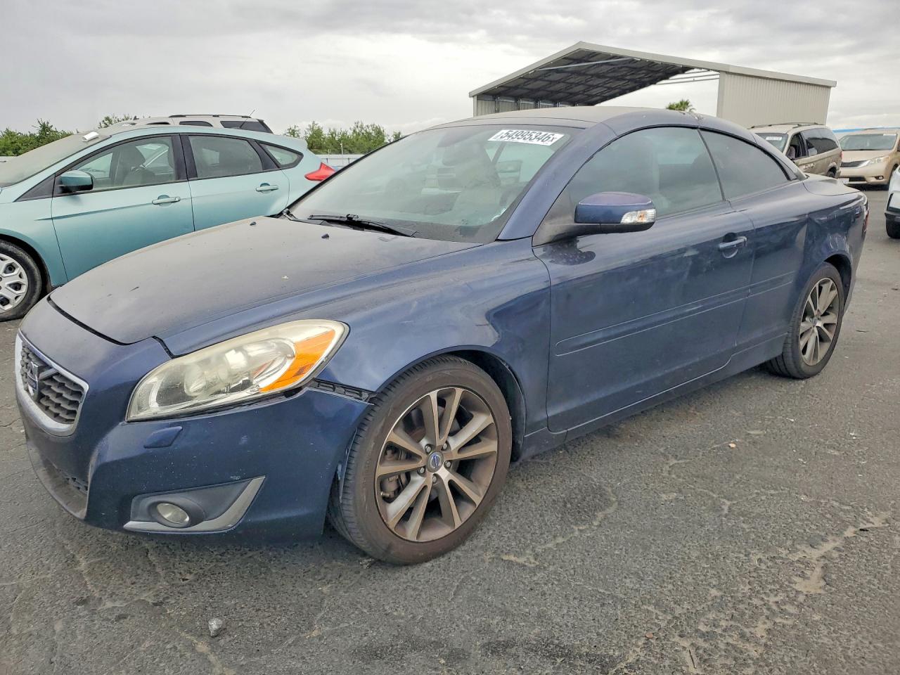 2013 Volvo C70 T5, VIN YV1672MC9DJ139253 — Rear end
