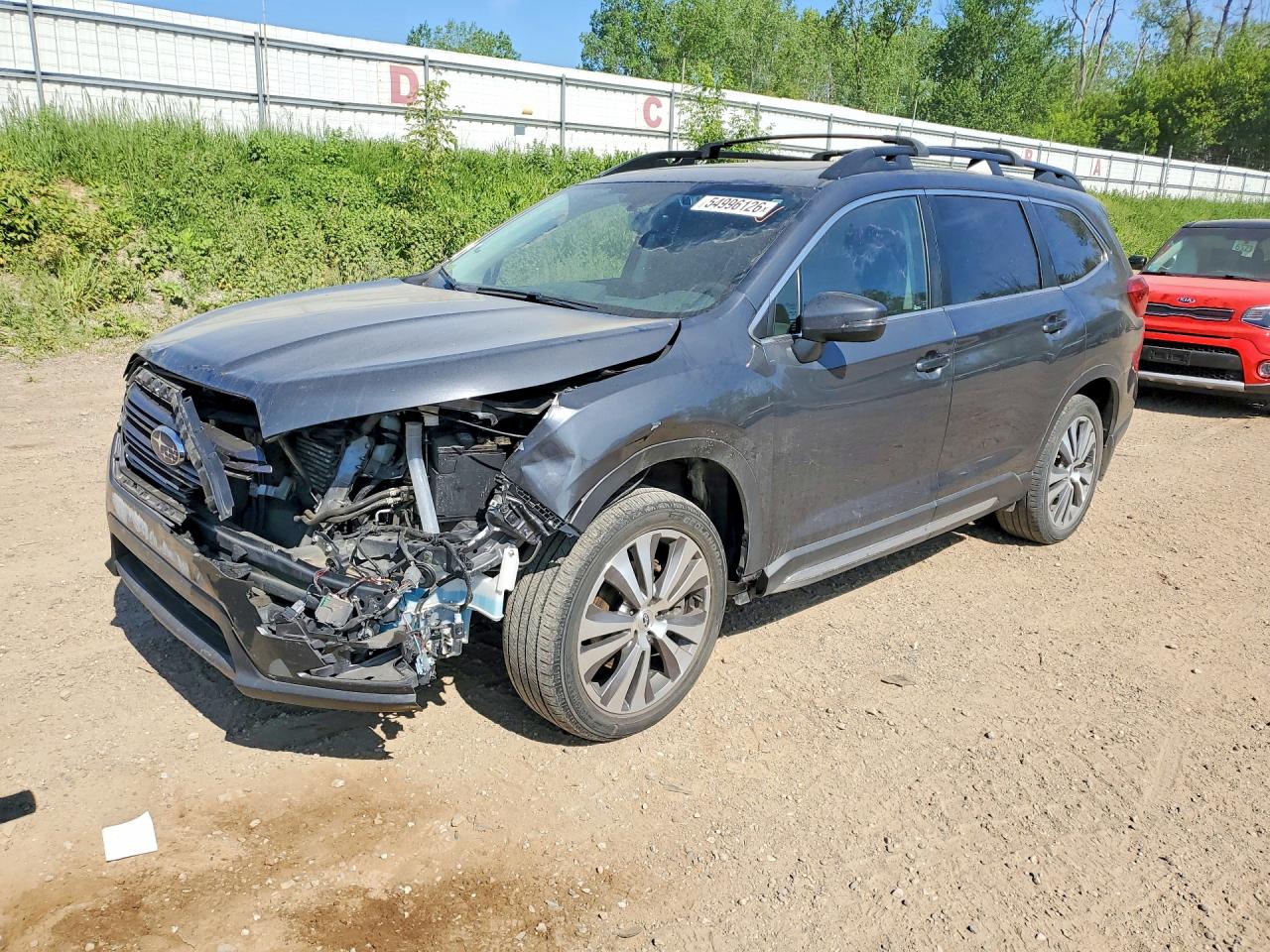 2021 Subaru Ascent Limited, VIN 4S4WMAPD4M3405047 — Front end