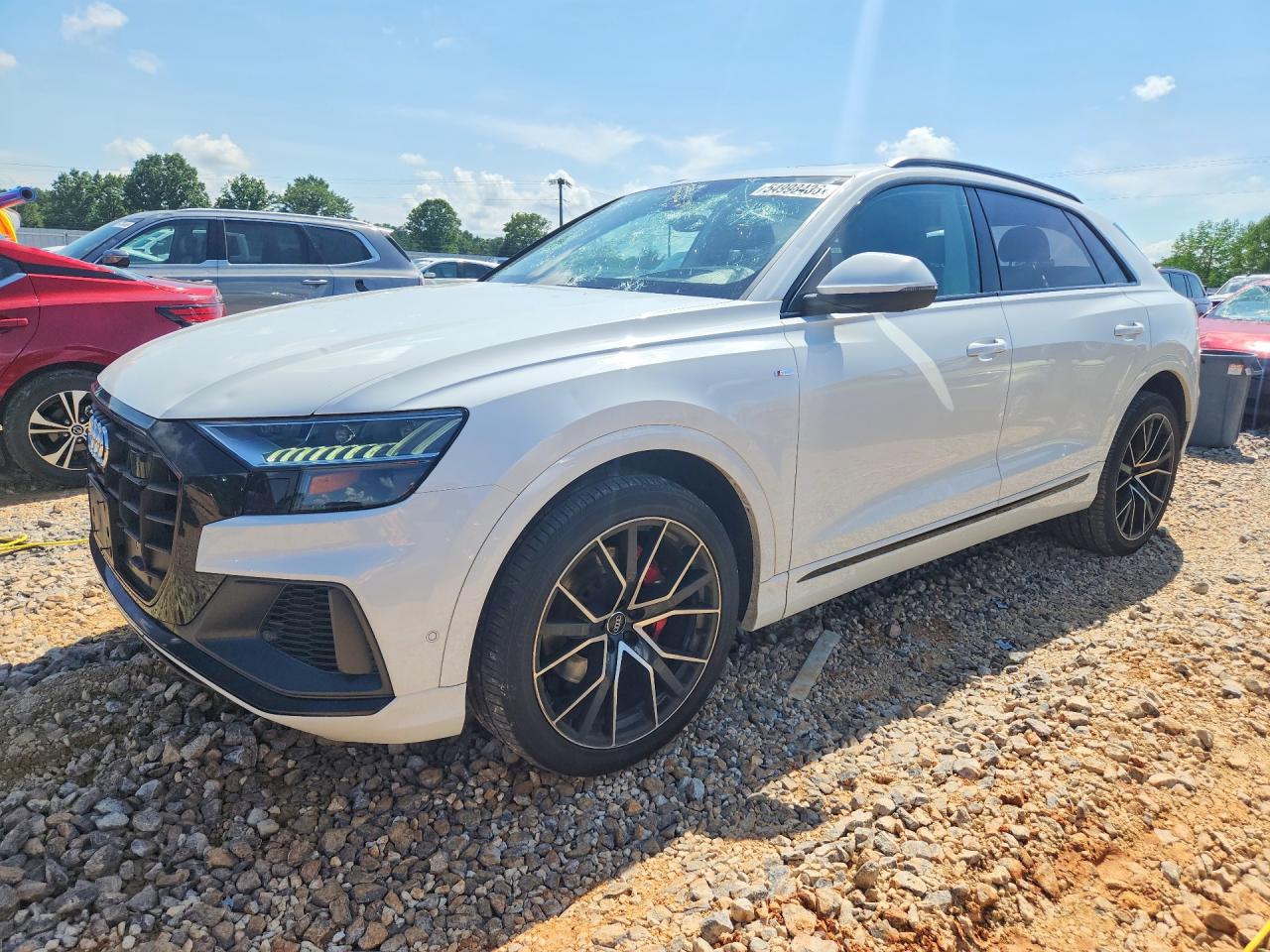2020 Audi Q8 Prestige, VIN WA1FVAF14LD017859 — Hail