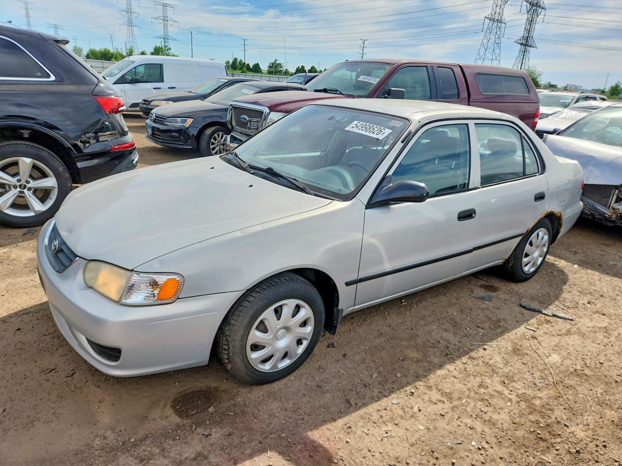 2001 Toyota Corolla S, VIN 1NXBR12E31Z500978 — Side
