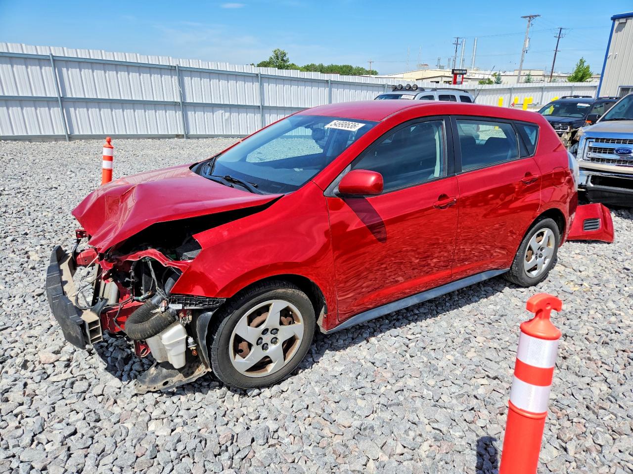 2009 Pontiac Vibe 1SA, VIN 5Y2SP67899Z467316 — Front end