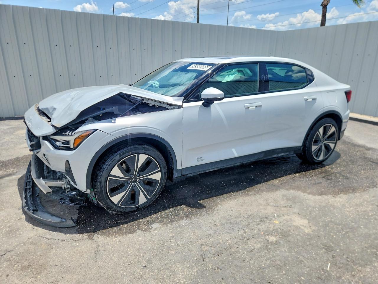 2023 Polestar 2, VIN YSMEG3KA1PL123666 — Front end