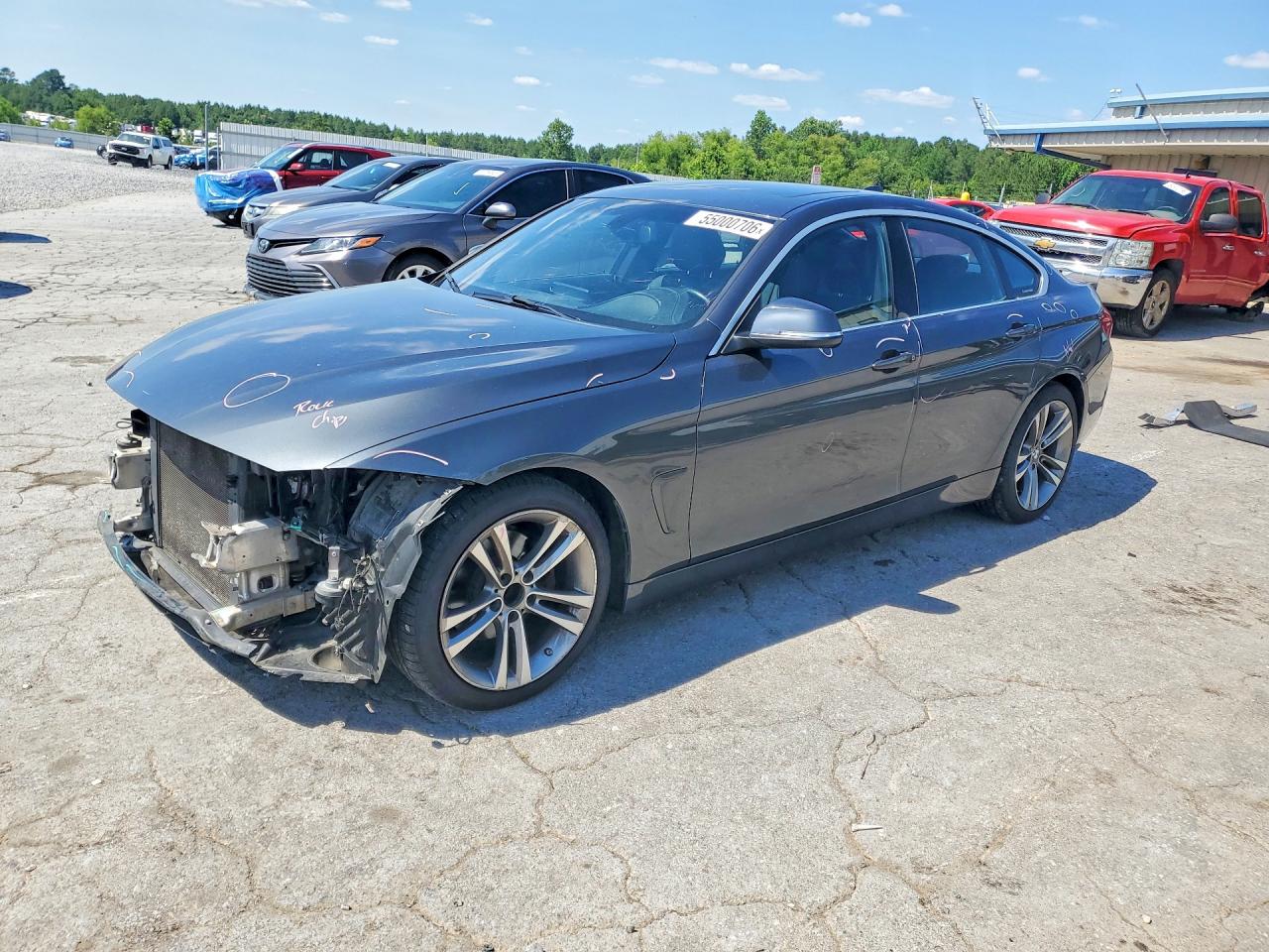2018 BMW 4 Series 430i, VIN WBA4J1C53JBA29994 — Hail