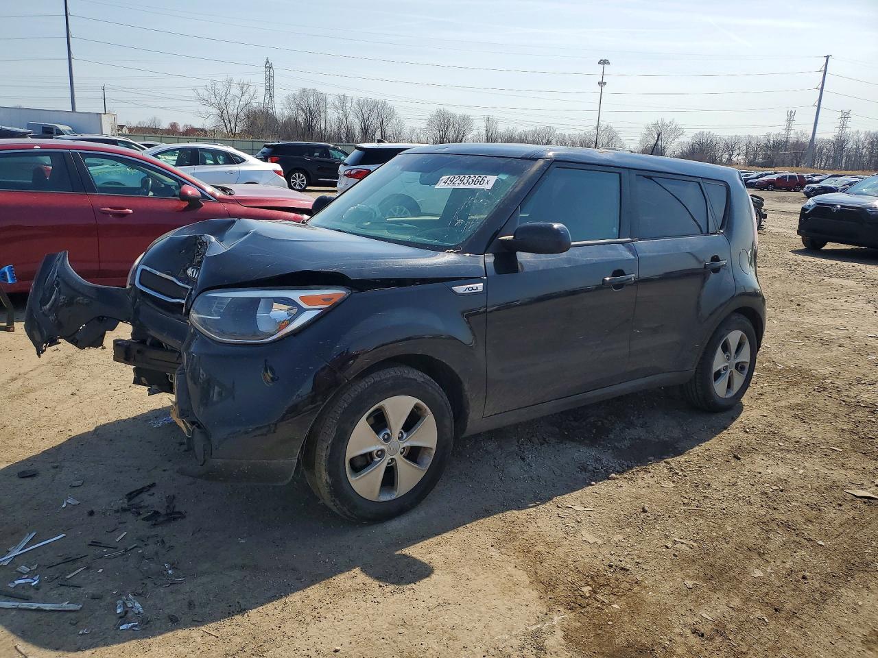 2016 Kia Soul, VIN KNDJN2A29G7279872 — Front end