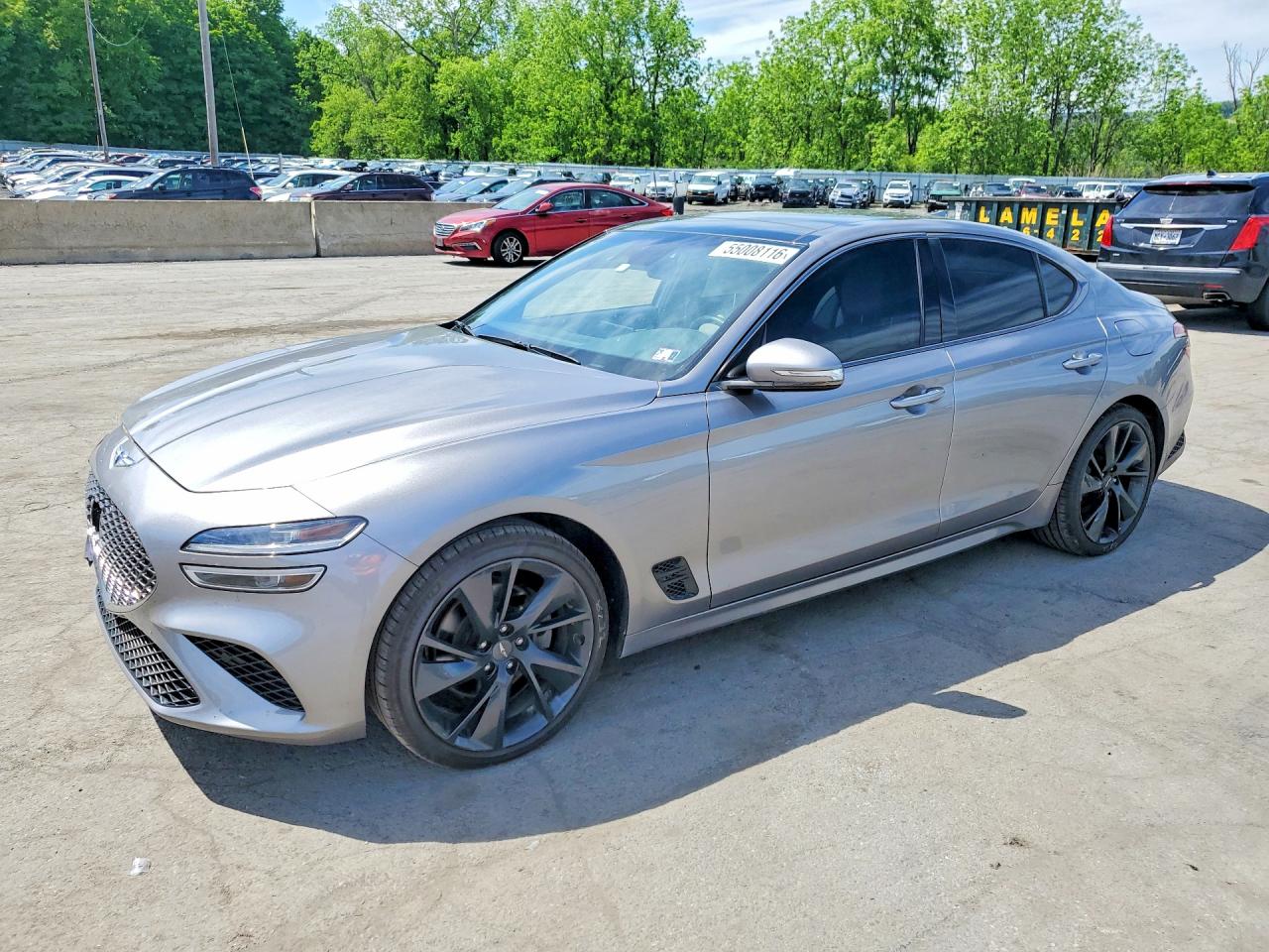 2023 Genesis G70 2.0T, VIN KMTG34TA1PU132240 — Front end