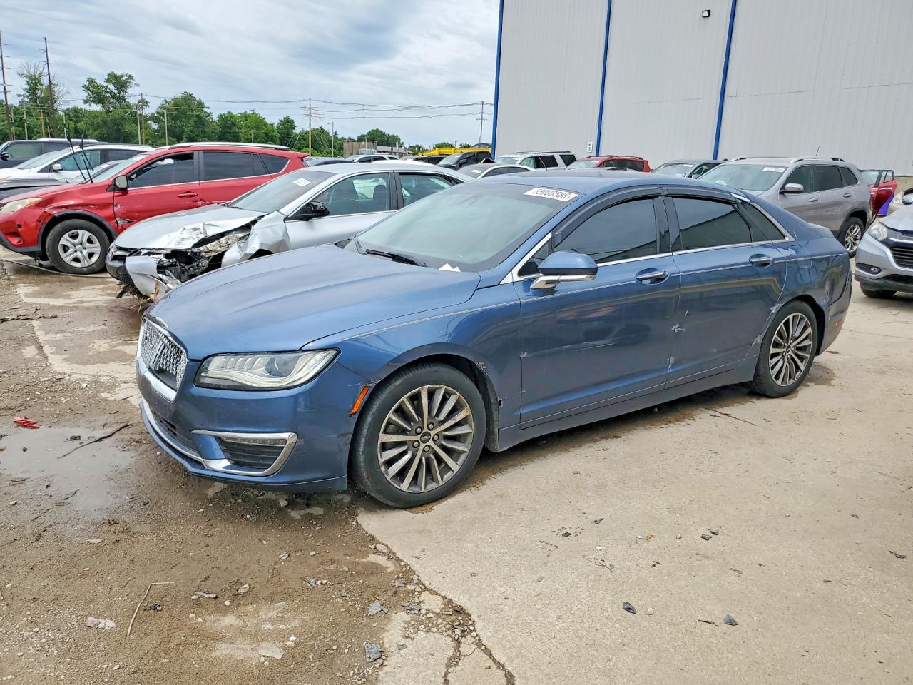 2018 Lincoln MKZ Select, VIN 3LN6L5C98JR628698 — Rollover