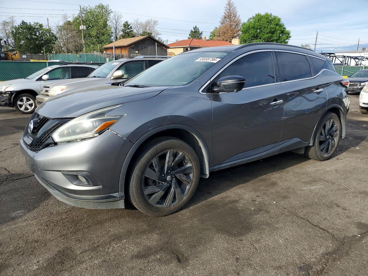 2018 Nissan Murano SL, VIN 5N1AZ2MG0JN160182 — Mechanical