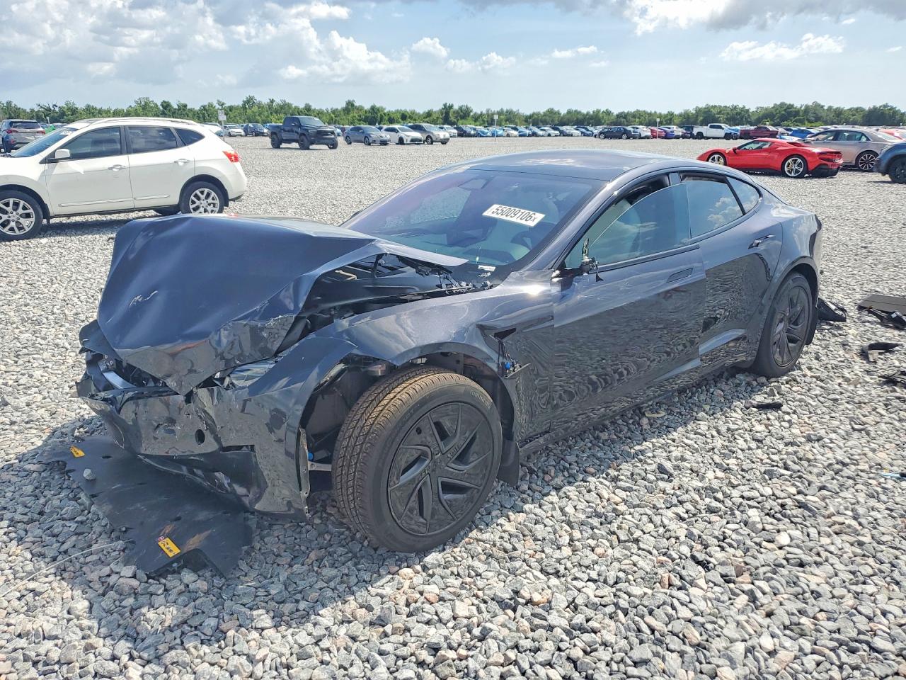 2026 Tesla Model S, VIN 5YJSA1E50TF553236 — Front end