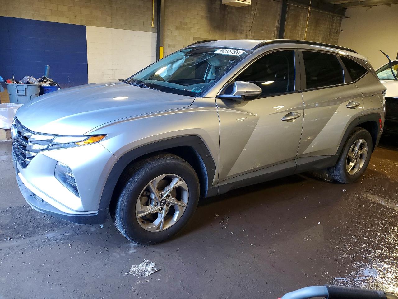 2022 Hyundai Tucson SEL, VIN 5NMJBCAE2NH155361 — Side