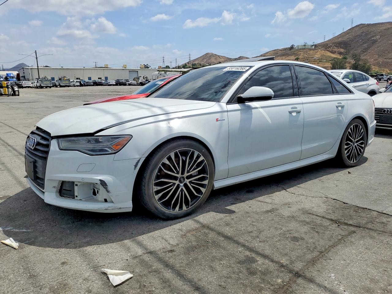 2018 Audi A6 Premium Plus, VIN WAUG3AFC0JN007240 — Front end