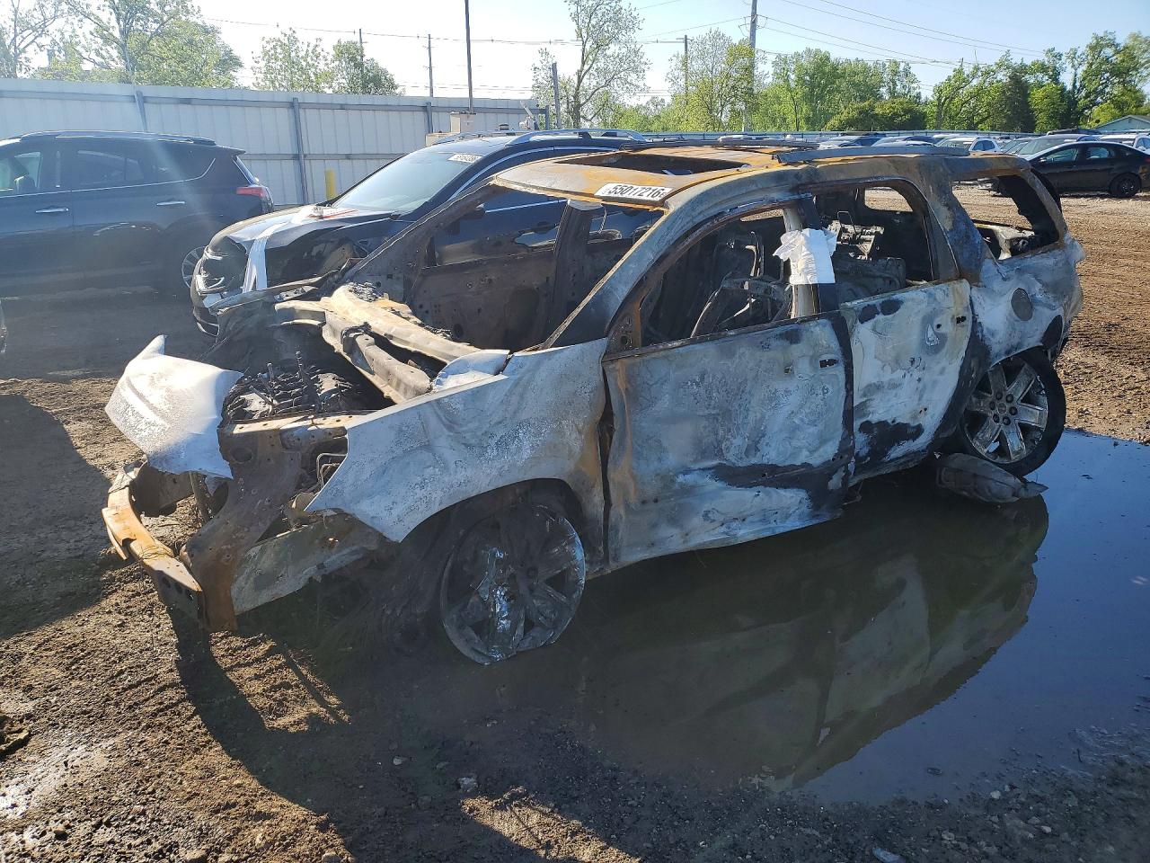 2017 GMC Acadia Limited, VIN 1GKKVSKD5HJ173688 — Burn