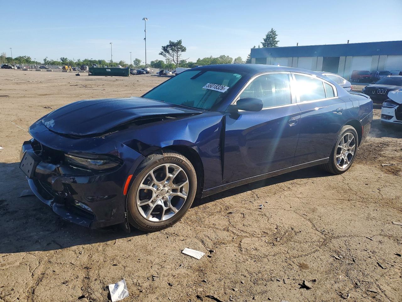 2015 Dodge Charger SXT, VIN 2C3CDXJG8FH926404 — Front end