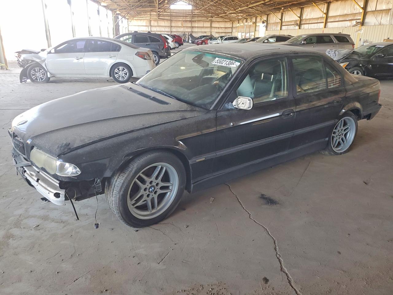 2000 BMW 7 Series 740i, VIN WBAGG8342YDN80439 — Перед