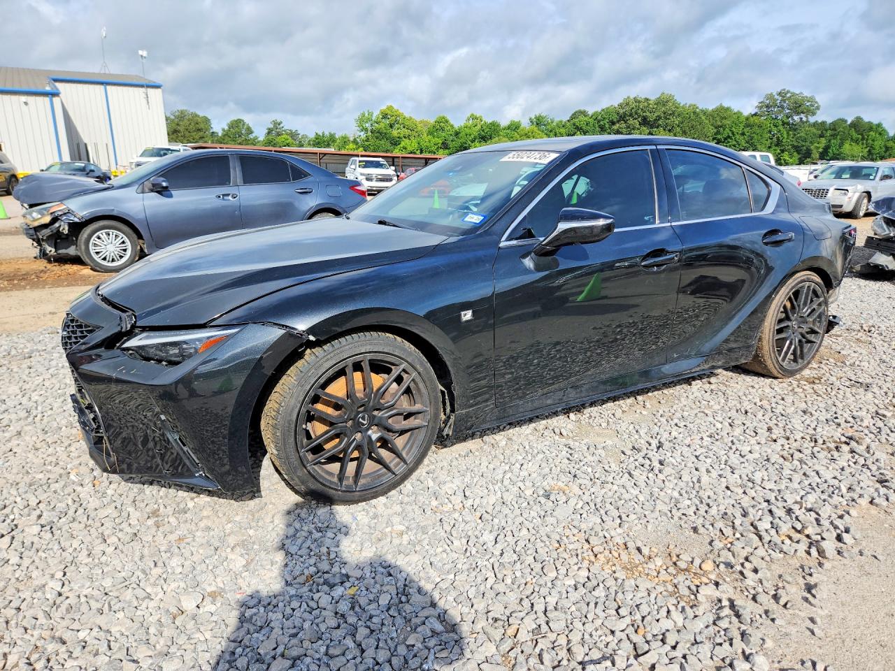 2022 Lexus IS 350 F Sport, VIN JTHSZ1B28N5052052 — Перед