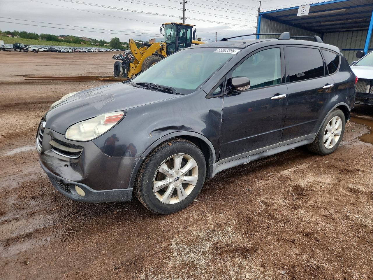 2007 Subaru Tribeca Limited, VIN 4S4WX85D074400591 — Зад