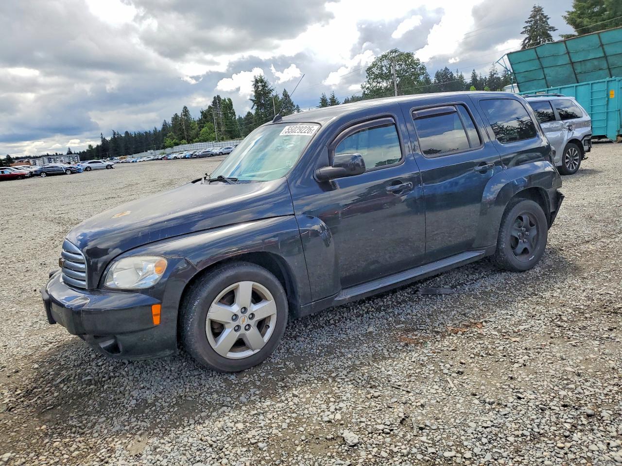 2011 Chevrolet HHR 1LT, VIN 3GNBABFW6BS581763 — Rear end
