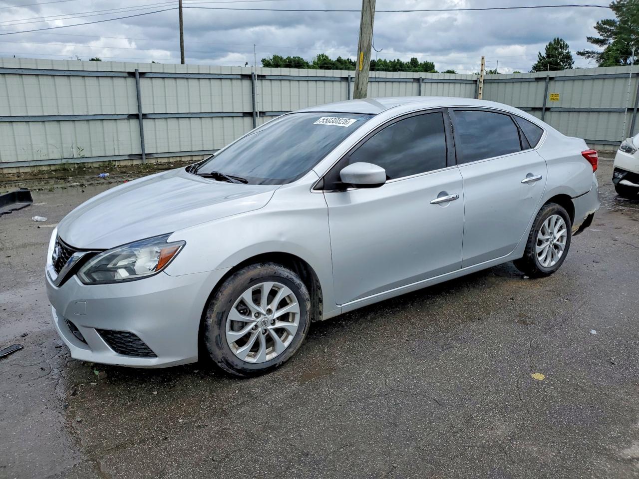 2019 Nissan Sentra S, VIN 3N1AB7AP2KY436251 — Vandalism