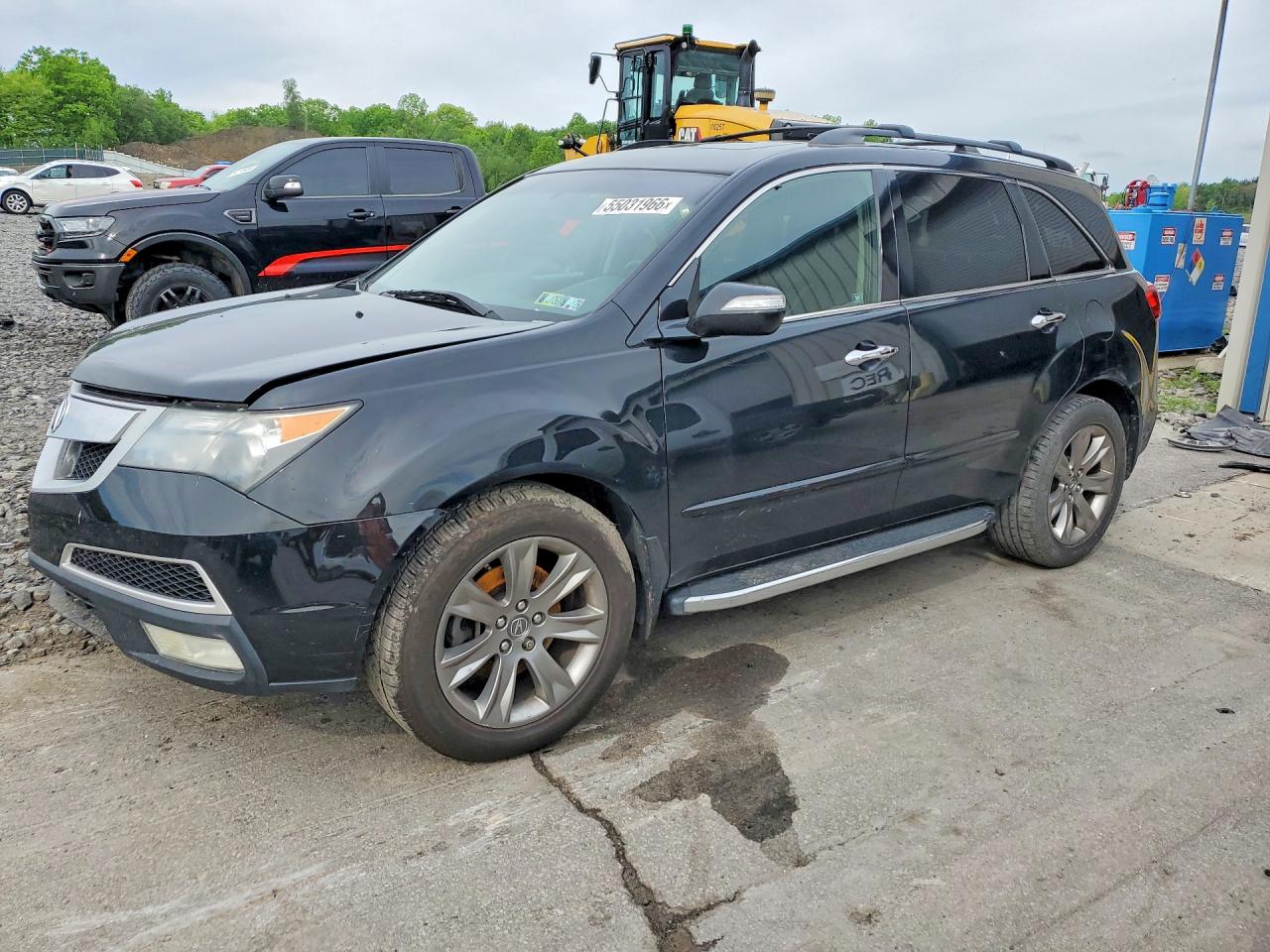 2012 Acura MDX Advance, VIN 2HNYD2H82CH518439 — Front end