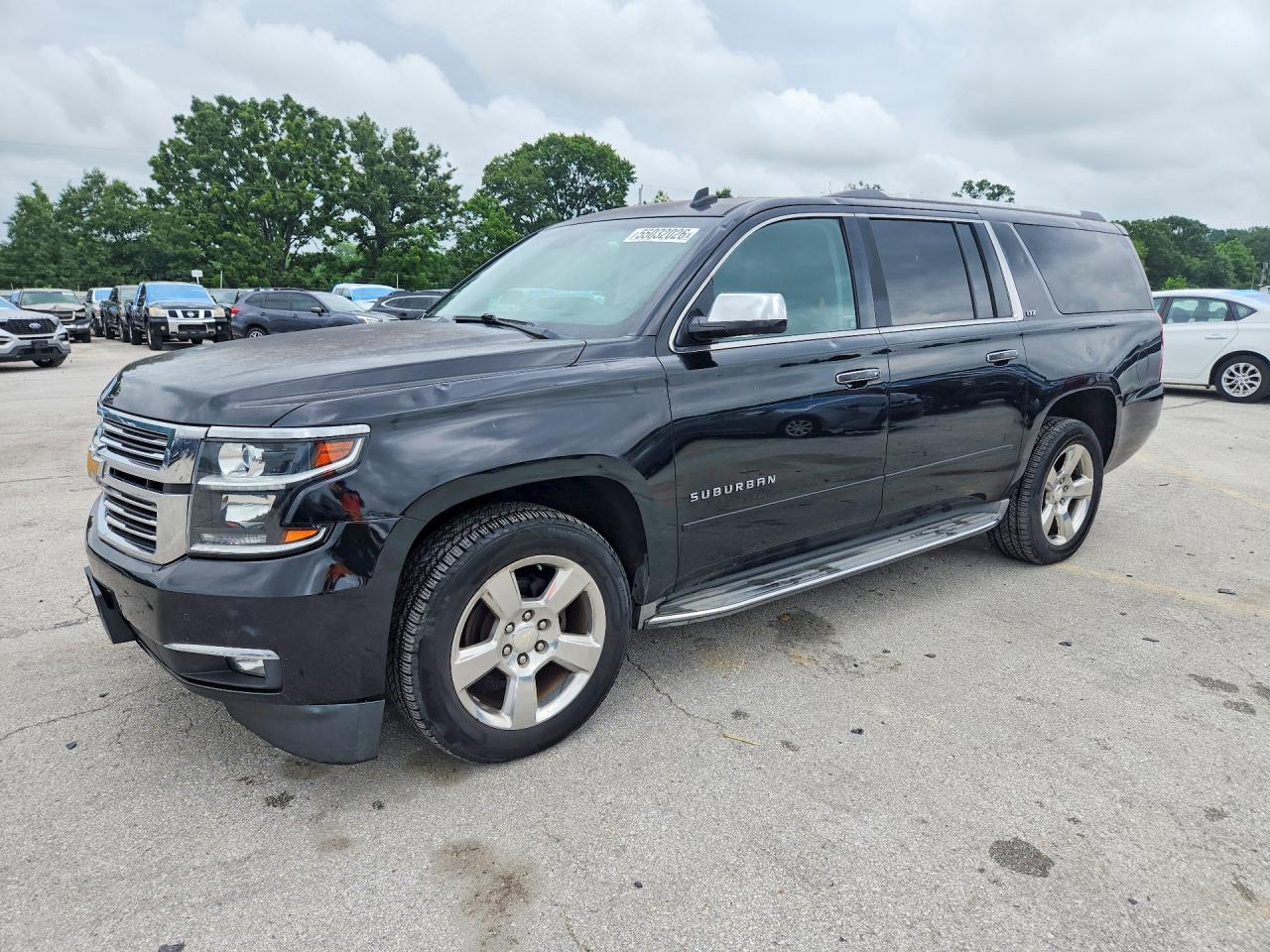 2015 Chevrolet Suburban LTZ, VIN 1GNSKKKC8FR147653 — Hail